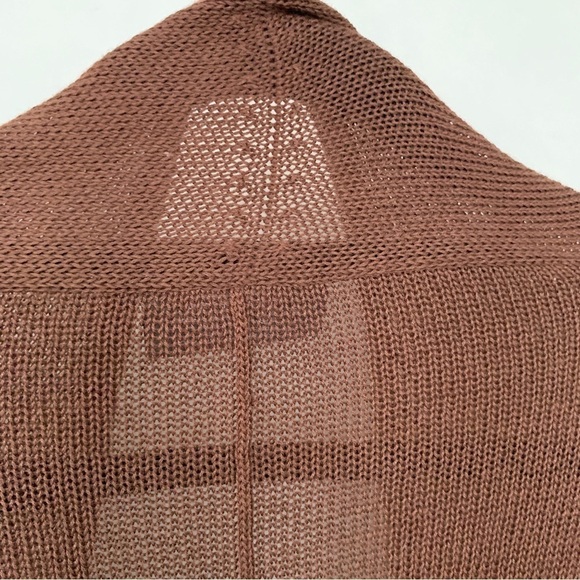 Wooden Ships Brown Cardigan Size M/L - Picture 6 of 9